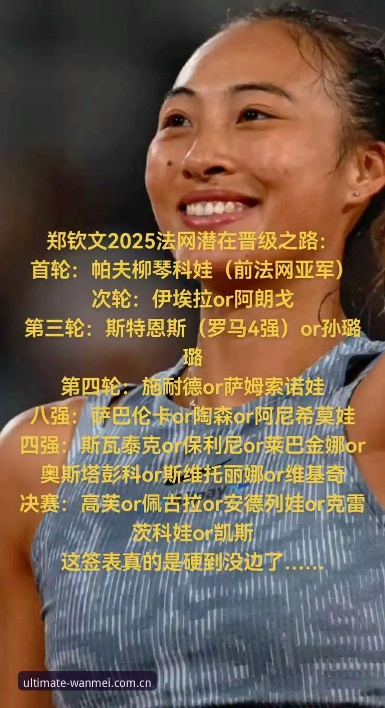 揭秘2026法网女单签表：郑钦文保分压力下的突围密码